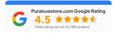 Puraluxestore.com Google rating 4.5 out of 5